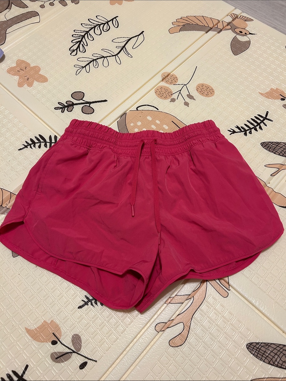 90 Degree By Reflex Hot Pink Athletic Drawstring Shorts